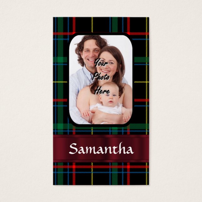 Red and green tartan (Front)