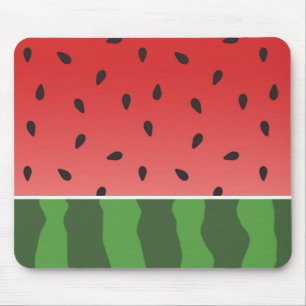 Red and Green Watermelon Mousepad