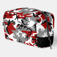 Red and Grey Camouflage, Military, Army