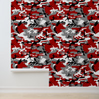 Red and Grey Camouflage, Military, Army