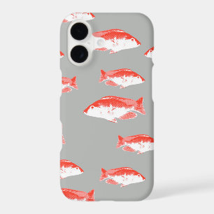 Red and grey fish