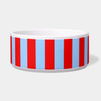 Red and Light Blue Stripes