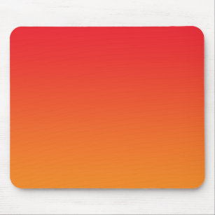 “Red And Orange Ombre” Mouse Mat
