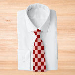 Red and Pink Chequerboard Tie<br><div class="desc">Red and Pink Chequerboard</div>