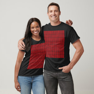 Red and pink floral graphics featuring geraniums i T-Shirt