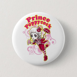 Red and Pink Poppycock Pin