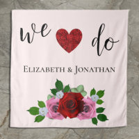 Red and Pink Roses Wedding