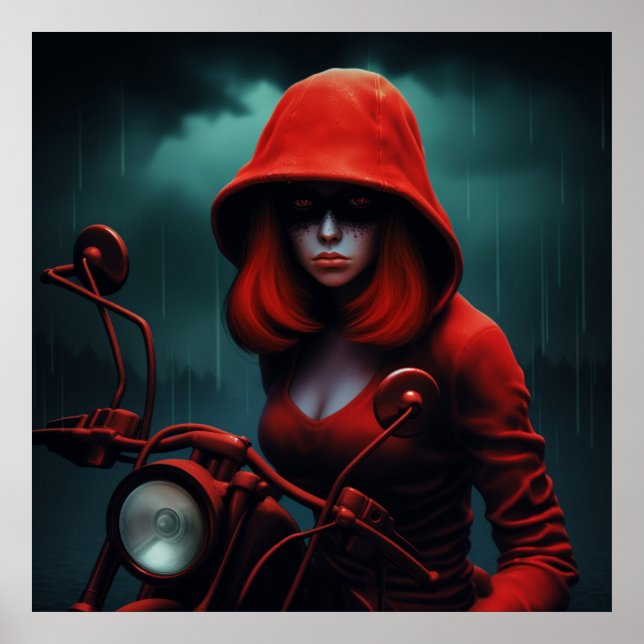 Red and Rock'n'Roll Poster (Front)