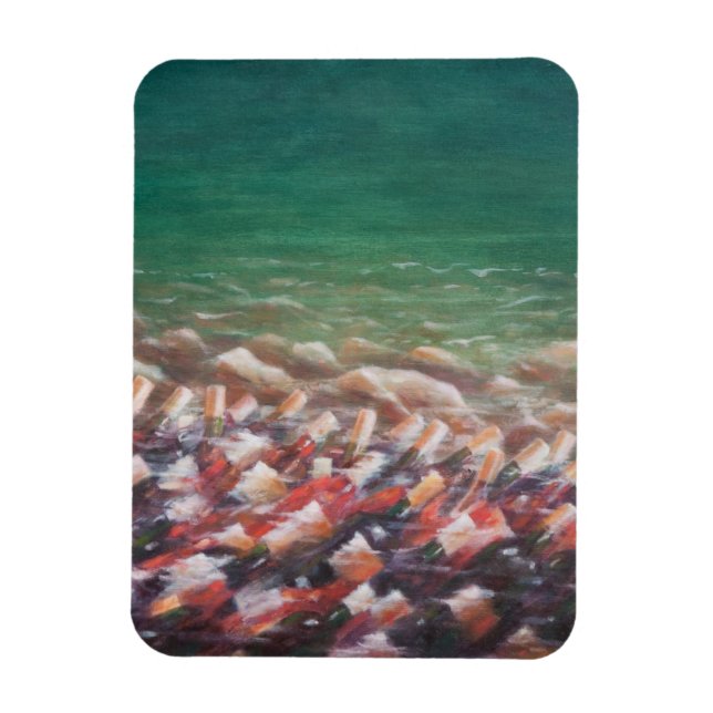 Red and Rose cooling 2012 Magnet (Vertical)