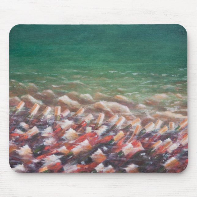 Red and Rose cooling 2012 Mouse Mat (Front)