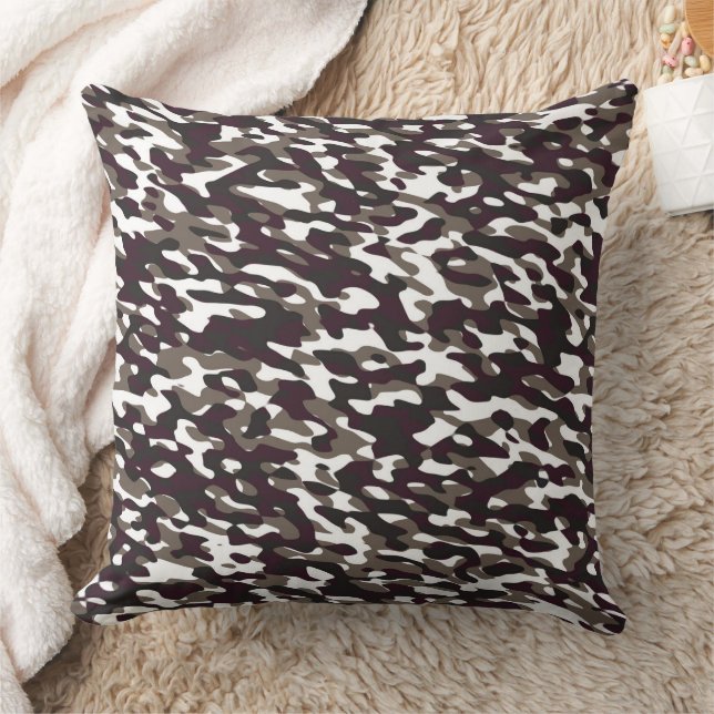 Red and Tan Camo Cushion (Blanket)