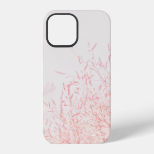 RED AND WHITE ABSTRACT PAINTING iPhone 12 CASE