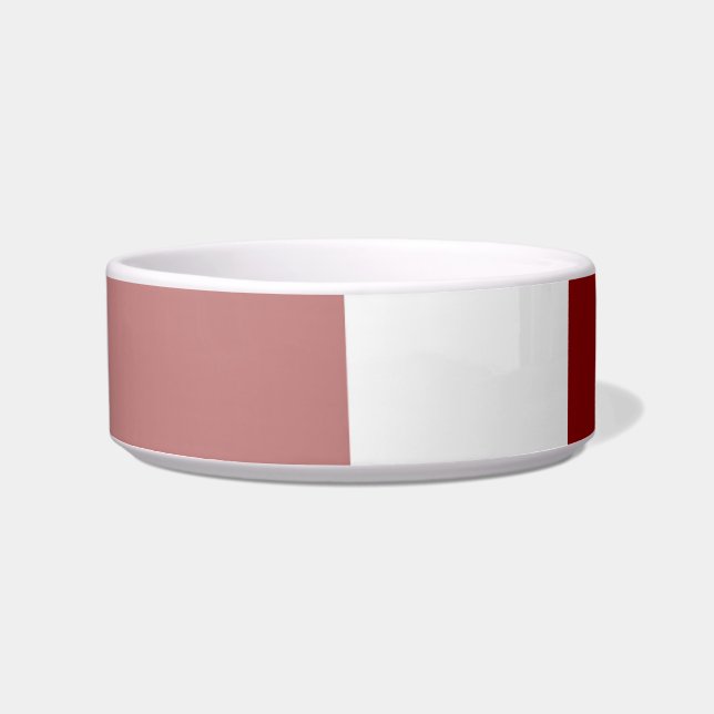 Red and White Bowl (Front)