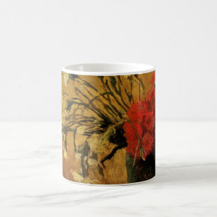 Red And White Carnations by Vincent van Gogh Coffee Mug