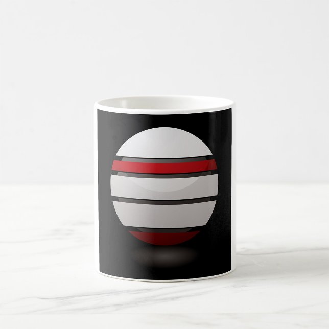 Red And White Droid Icon Mug (Creator Uploaded)