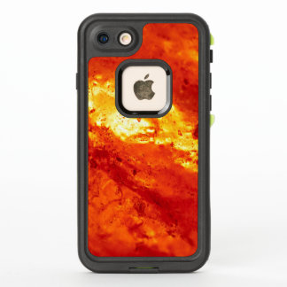 Red and White Hot Lava