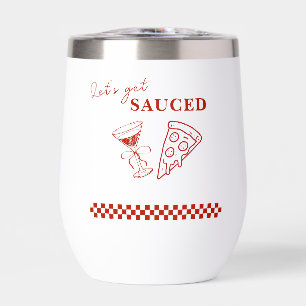 Red and White Let's Get Sauced Bachelorette 