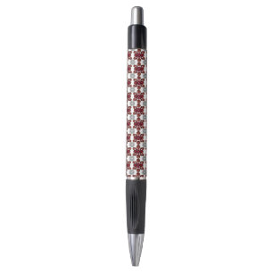 Red and White Pattern