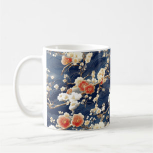 Red and White Plum Blossom   Coffee Mug