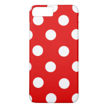 Red and White Polka Dot
