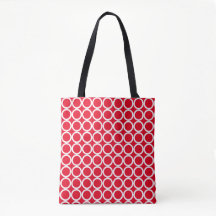 Red and White Polka Dot
