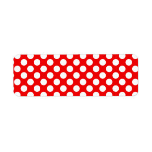 Red and White Polka Dots