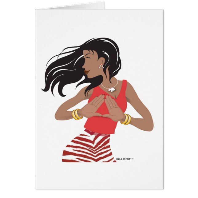 Red and white sisterhood sorority  (Front)