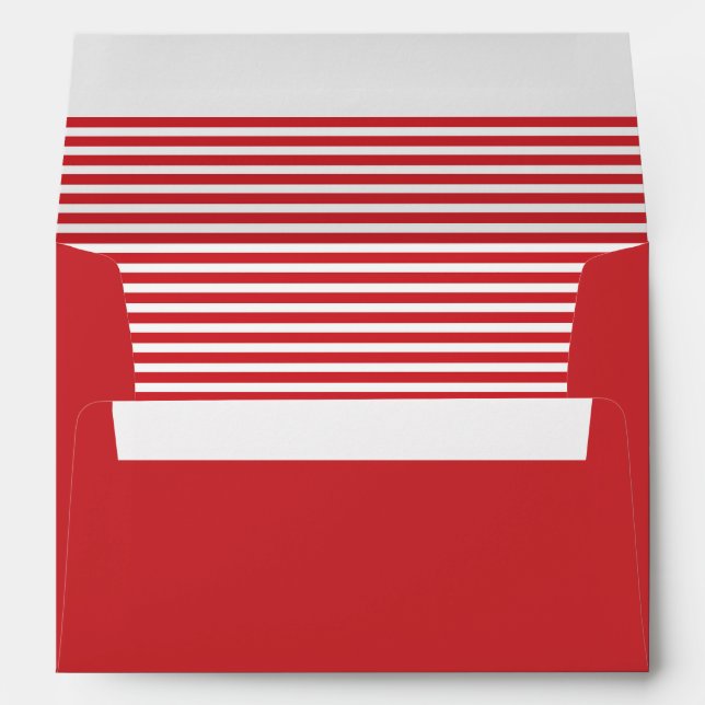 Red and White Striped Envelopes (Back (Bottom))
