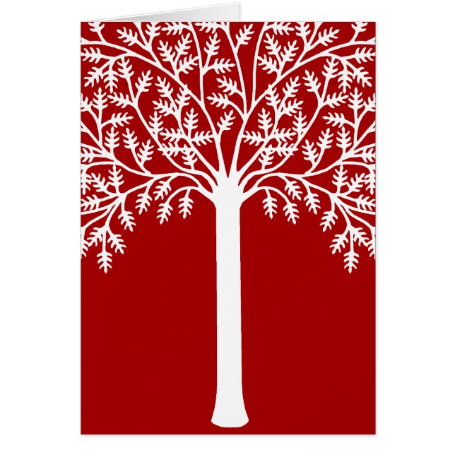 Red and White Tree (Front)