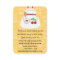 Red and Yellow Cherry Heart Apron Business Cards