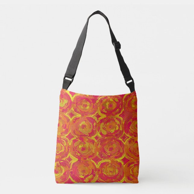 Red and Yellow Crossbody Bag (Front)