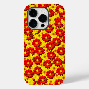 Red and yellow dahlia flowers Case-Mate iPhone 14 pro case