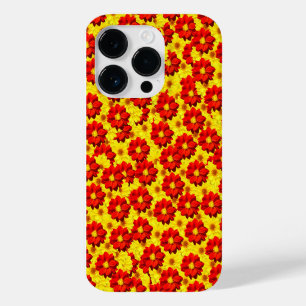 Red and yellow dahlia flowers Case-Mate iPhone 14 pro case