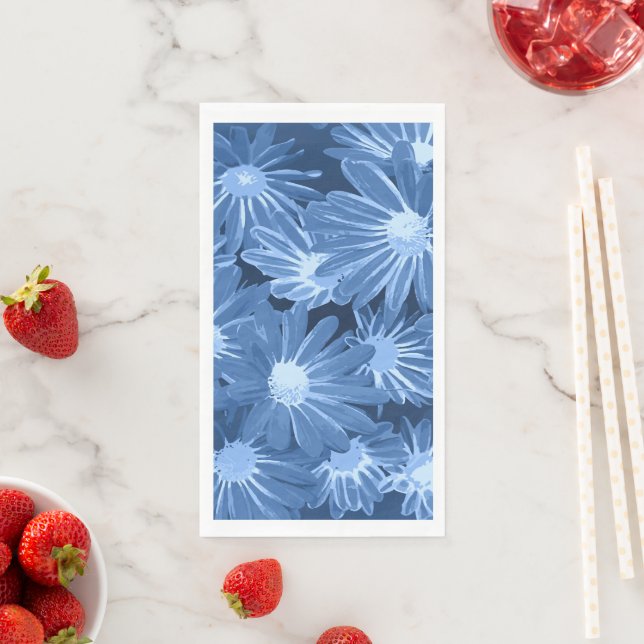 Red and Yellow Flowers 3 Napkin (Insitu)