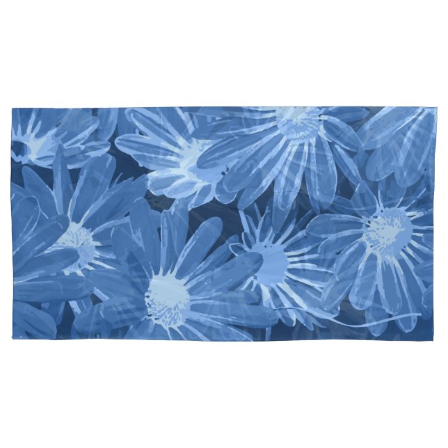 Red and Yellow Flowers 3 Pillowcase (Front)