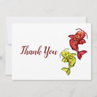 Red and Yellow Koi Carps