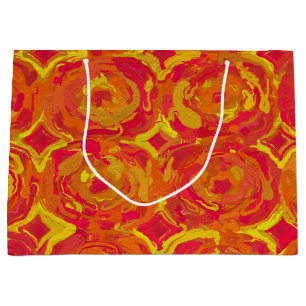 Red and Yellow Large Gift Bag