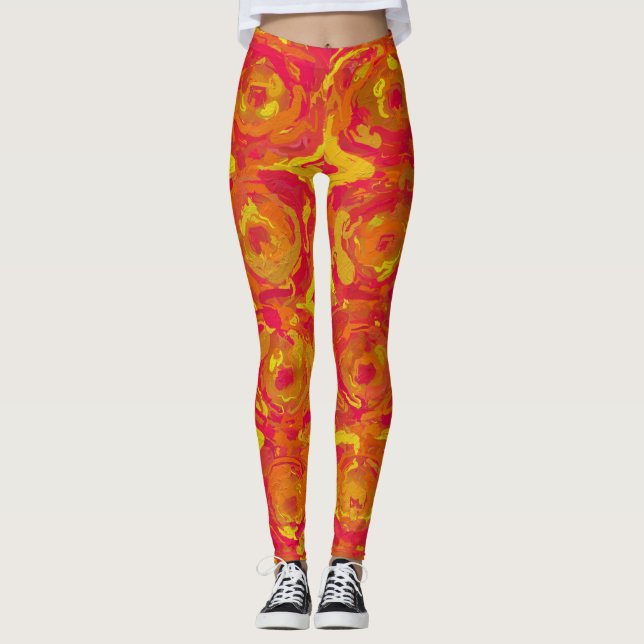 Red and Yellow Leggings (Front)