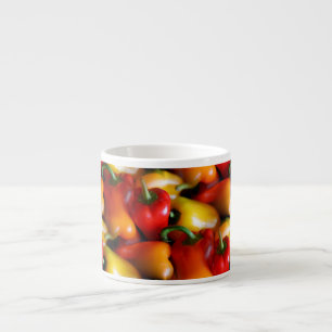 Red and Yellow Peppers Espresso Cup