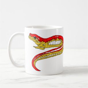 Red and Yellow Salamander Coffee Mug