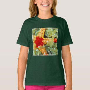 Red And Yellow Sea Star T-Shirt