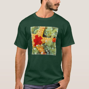 Red And Yellow Sea Star T-Shirt