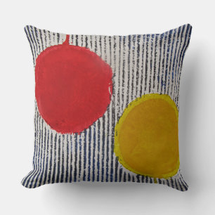 Red and Yellow spot Cushion
