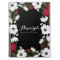 Red Anemone Blooms Personalised Notebook