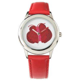 Red Angel Butterfly Watch