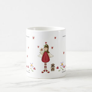 Red Angel of Love Coffee Mug