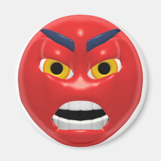 red angry magnet (Front)