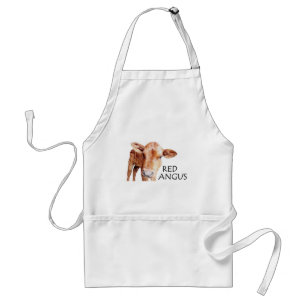 Red Angus Standard Apron