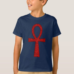 Red Ankh Kids' T-Shirt