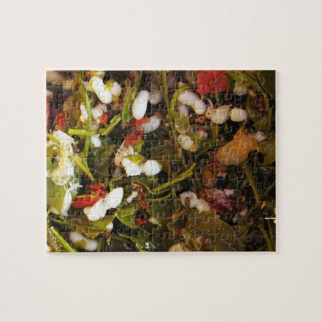 Red Ant Egg Salad ... Thai Street Food Jigsaw Puzzle (Horizontal)